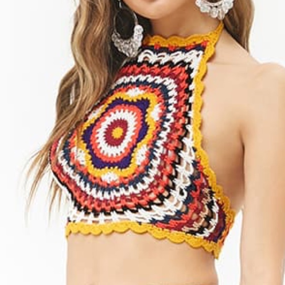 crochet halter top